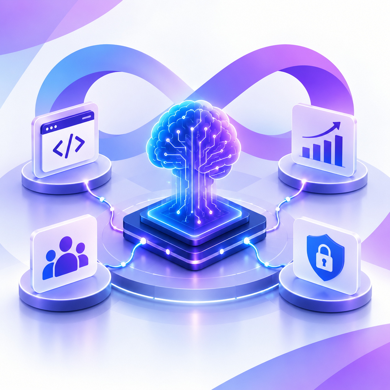 Data automation illustration