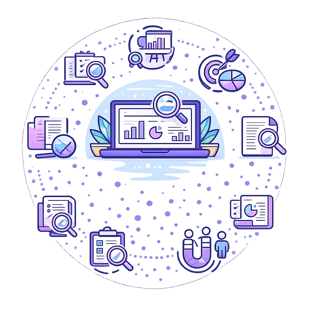 Data automation illustration