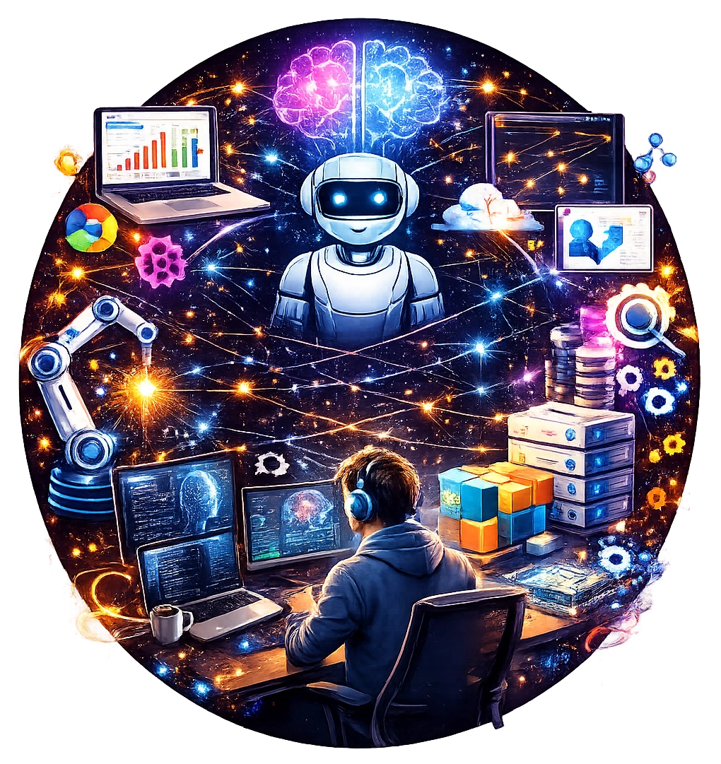 Data automation illustration