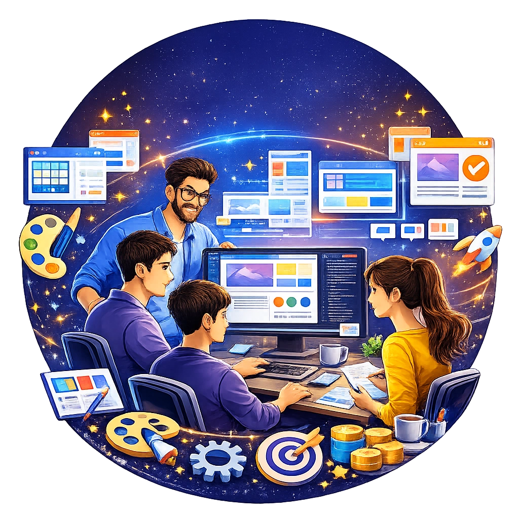 Data automation illustration