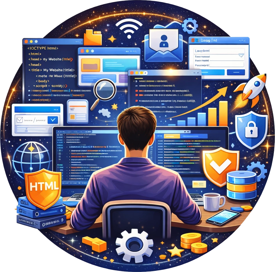Data automation illustration